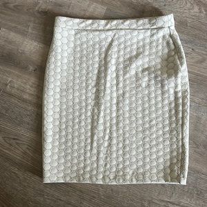 White size petite medium pencil skirt by leota